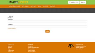 
                            13. WebHornet Login