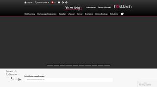 
                            1. Webhosting, Domains, Rootserver | hosttech Schweiz