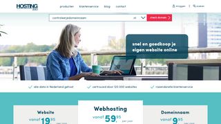 
                            3. Webhosting & Domeinregistraties regel je via Hosting2GO