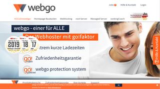 
                            4. Webhosting für CMS, Webshops, Server und SEO | webgo.de