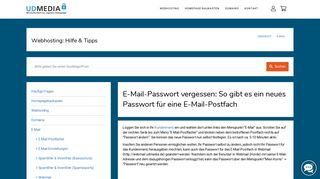 
                            1. Webhosting-Hilfe: E-Mail-Passwort vergessen: So gibt es ein neues ...