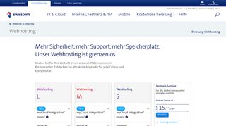 
                            1. Webhosting - Ihr Web Server in der Schweiz | Swisscom KMU
