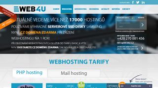 
                            6. Webhosting :: Web4U