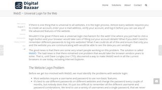 
                            4. WebID – Universal Login for the Web – Digital Bazaar