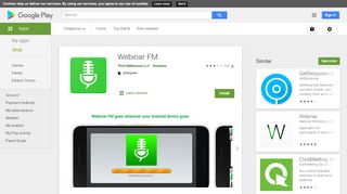 
                            3. Webinar FM - Apps on Google Play