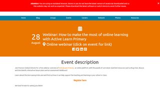 
                            7. Webinar: How to make the most of online learning with Active Learn ...