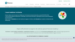 
                            13. Webinar per la Scuola primaria e secondaria - Pearson