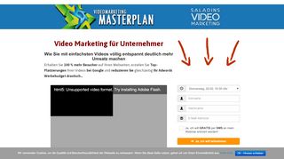 
                            6. Webinar Video Marketing | Videomarketing-Masterplan