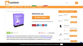 
                            10. ▷ WebinarFly Labs ? • 2019 • Alle Infos, Kosten & Erfahrungen
