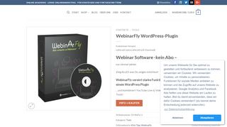 
                            7. WebinarFly WP-Plugin Zeig alles was Du zeigen möchtest