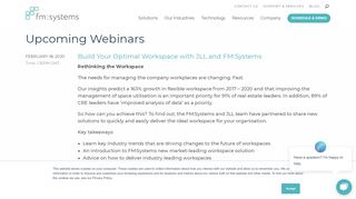 
                            3. Webinars | FM:Systems