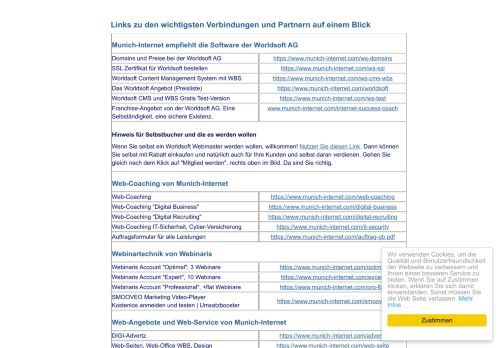 
                            9. Webinartechnik von Webinaris - MUNICH-INTERNET, DIGITAL ...