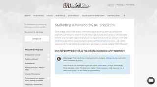 
                            13. Webinary o SALESmanago - IAI-Shop.com - IAI SA