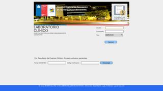 
                            3. WebLab-Pagina de Resultados - Laboratorios Clinicos.