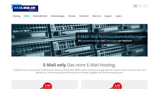 
                            2. Webland.ch > E-Mail > Private & Kleinbetriebe