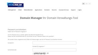 
                            4. Webland.ch > Login > Domain > RC