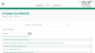 
                            5. WEBLEARN: IBS.vzM.17 - FH Kufstein Tirol WEBLEARN