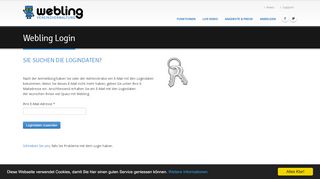 
                            1. Webling Login