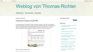 
                            7. Weblog von Thomas Richter: Kostenloser Hotspot mit DD-WRT