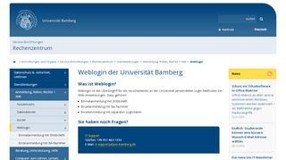 
                            4. Weblogin - Otto-Friedrich-Universität Bamberg