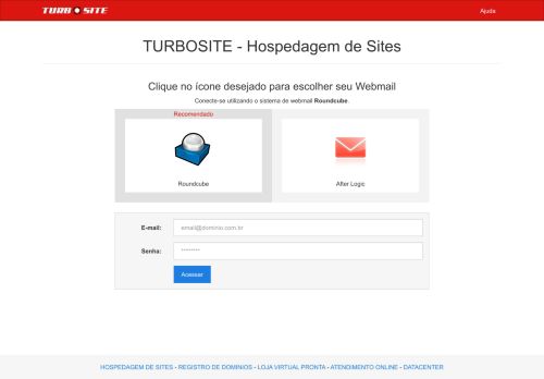 
                            1. Webmail 01 - Turbosite - Hospedagem de Sites