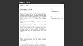 
                            10. webmail 1and1 - Whippedass