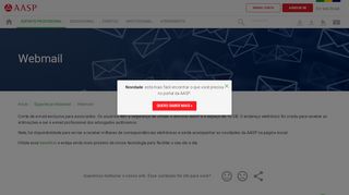 
                            1. Webmail - AASP