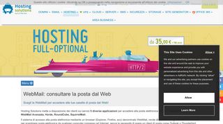 
                            8. Webmail - Accedi alle tue caselle di posta dal web - Hosting Solutions