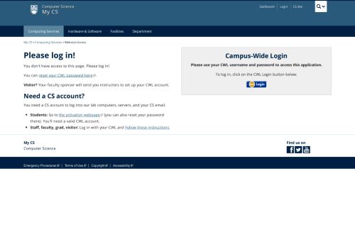
                            10. Webmail Access - My CS | A working website for the Department of ...