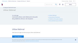 
                            5. Webmail – Aide | Swisscom