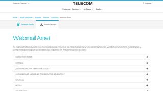 
                            5. Webmail Arnet - Telecom - Ayuda