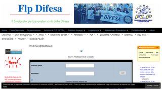 
                            12. Webmail @flpdifesa.it | Flp Difesa