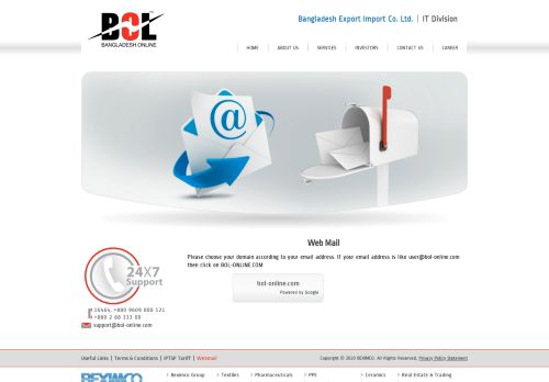 
                            9. Webmail | BEXIMCO IT Division - Bangladesh Online