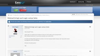 
                            4. Webmail bringt nach Login weisse Seite - German Corner - EasySCP ...