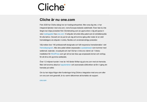 
                            2. Webmail - Cliche Sweden