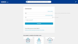 
                            13. Webmail - Connexion – 1&1 IONOS