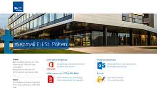 
                            10. Webmail der Fachhochschule St. Pölten GmbH