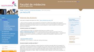 
                            5. Webmail des étudiants - upmc