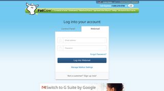 
                            2. WebMail - FatCow