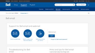 
                            4. Webmail from Bell Internet and Bell Mail Suite - support and help