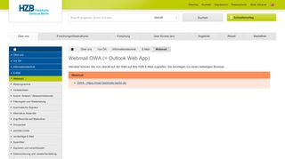 
                            9. Webmail - Helmholtz-Zentrum Berlin