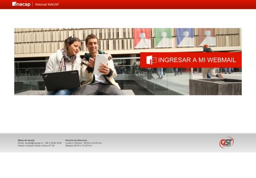 
                            4. webmail INACAP