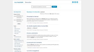 
                            12. webmail - LA NACION - Buscador - lanacion.com