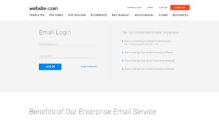 
                            9. Webmail Log in — Website.com