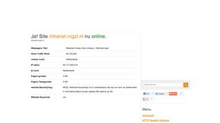 
                            5. Webmail login: intranet.mgzl.nl Meander Groep Zuid Limburg