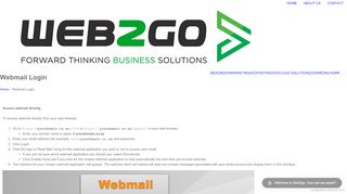 
                            2. Webmail Login | Online Marketing & Emailing solutions Johannesburg