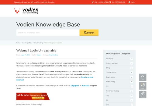 
                            7. Webmail login screen unreachable – Knowledge Base