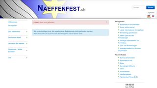 
                            6. Webmail - Naeffenfest