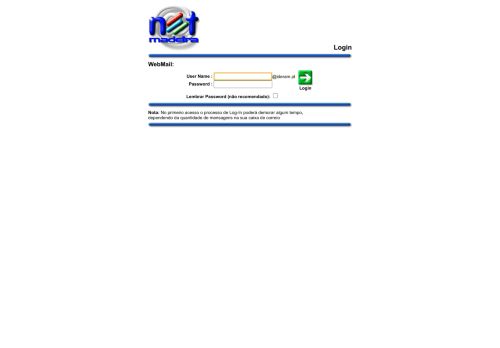 
                            9. WebMail - NetMadeira