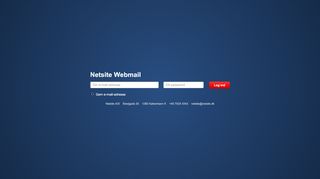 
                            3. Webmail - Open-Xchange hos Netsite